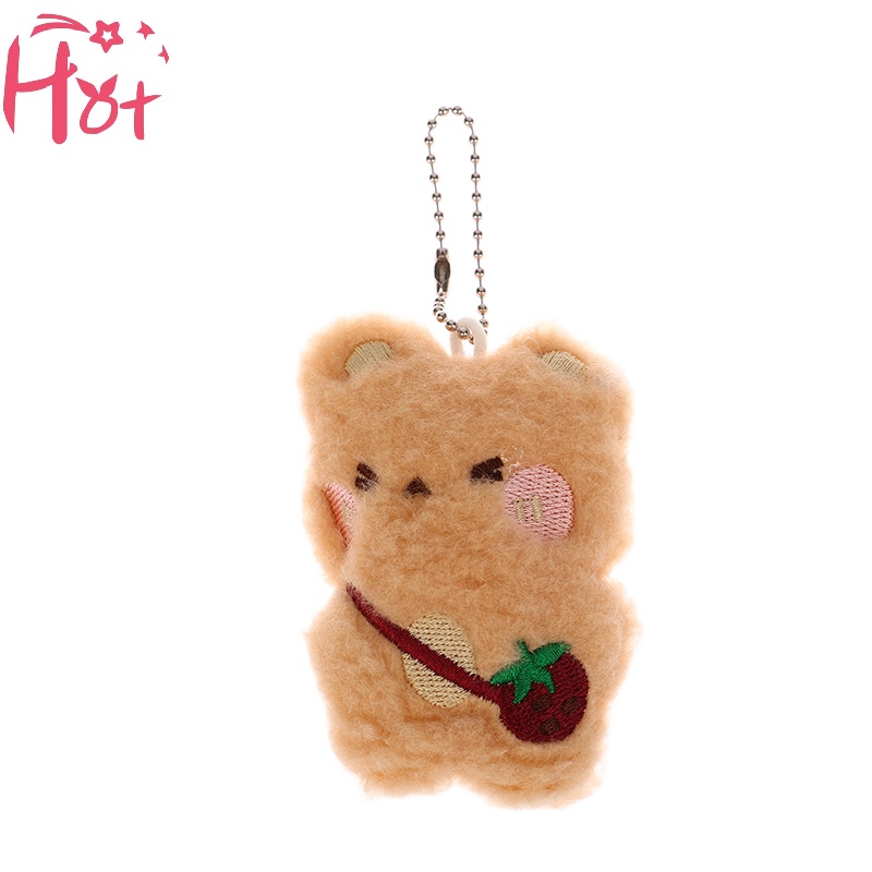 Jr Móc Khóa Gấu Bông mini Dễ Thương