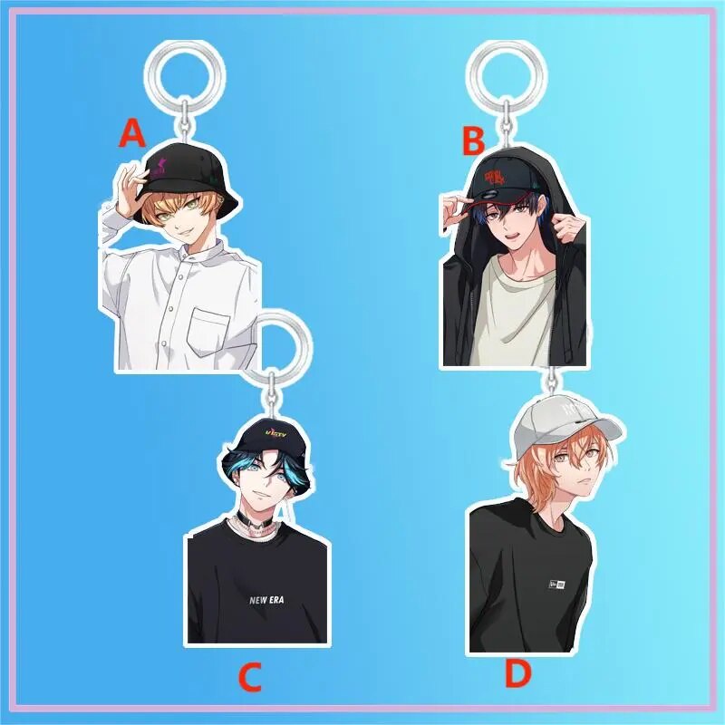 Móc khóa Anime Keychain paradox live YEON HAJUN REO MARUYAMA zxa Phụ kiện trang trí túi xách Balo
