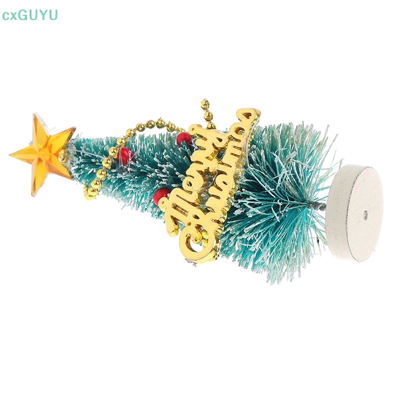 1 Cây Thông Giáng Sinh Mini 1: 12 Chữ Cái Trang Trí Nhà Búp Bê prta
