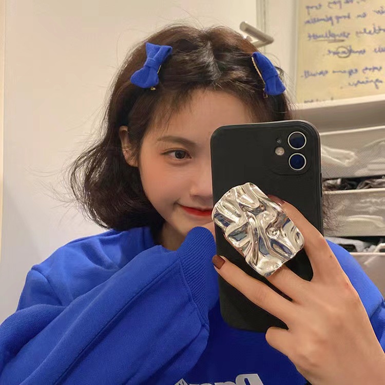 Klein Kẹp Tóc Màu Xanh Dương Cao Cấp Thời Trang Dành Cho Nữ