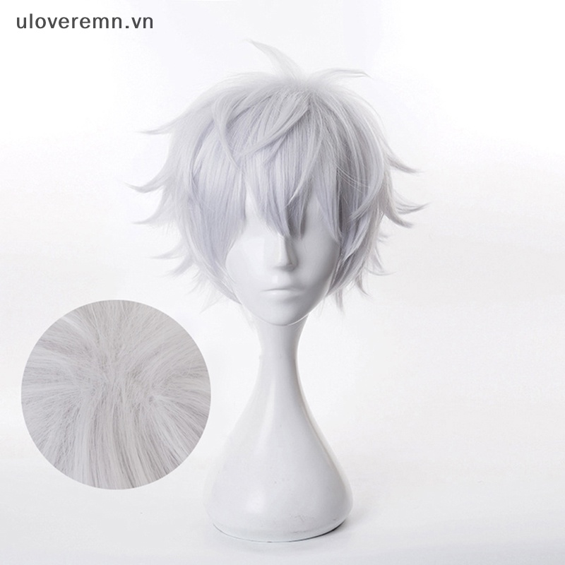 Uloveremn Tóc Giả Ngắn Hóa Trang Nhân Vật jujutsu kaisen gojo satoru