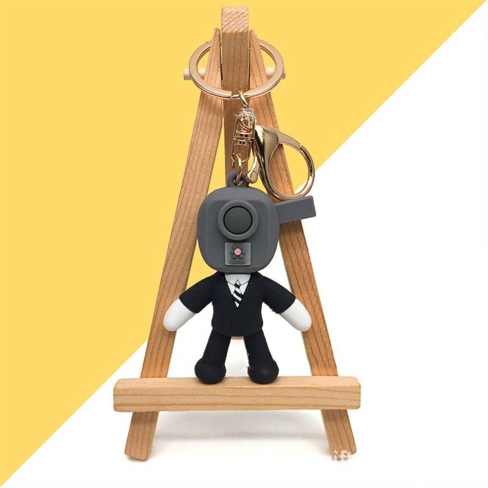 Shanhai Búp Bê camara man / skibidi / skibidi / bop skibidi Bằng pvc Dễ Thương Làm Quà Tặng Trang Sức / Nhà Vệ Sinh Trượt Tuyết