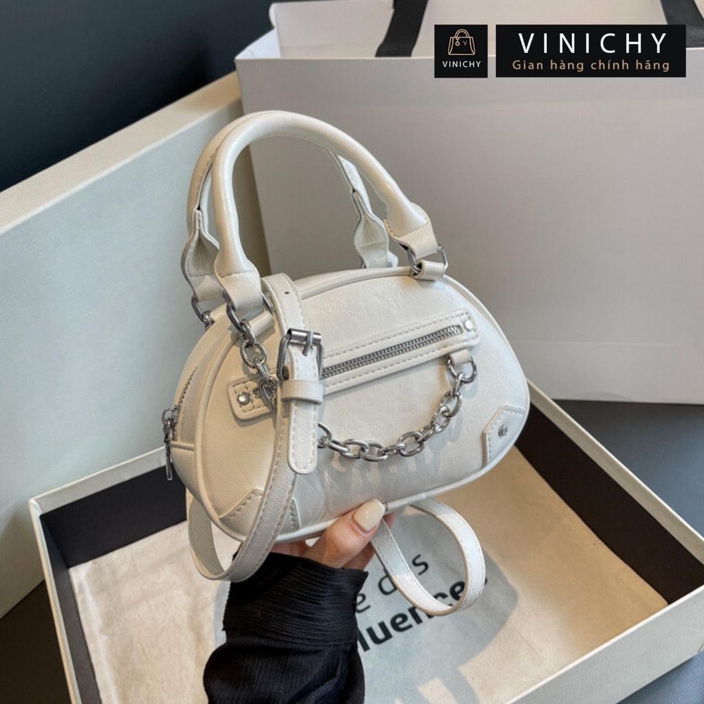 Túi xách nữ đeo chéo, đeo vai VINICHY size 18cm HA402