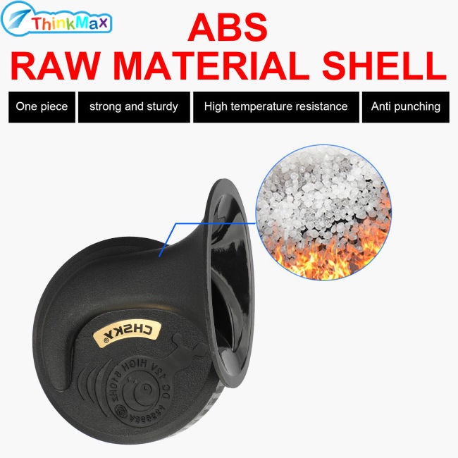 Bộ 2 Kèn Hơi 300db 12v Chống Thấm Nước Cho Xe Hơi / Xe Máy / Tàu Thuyền