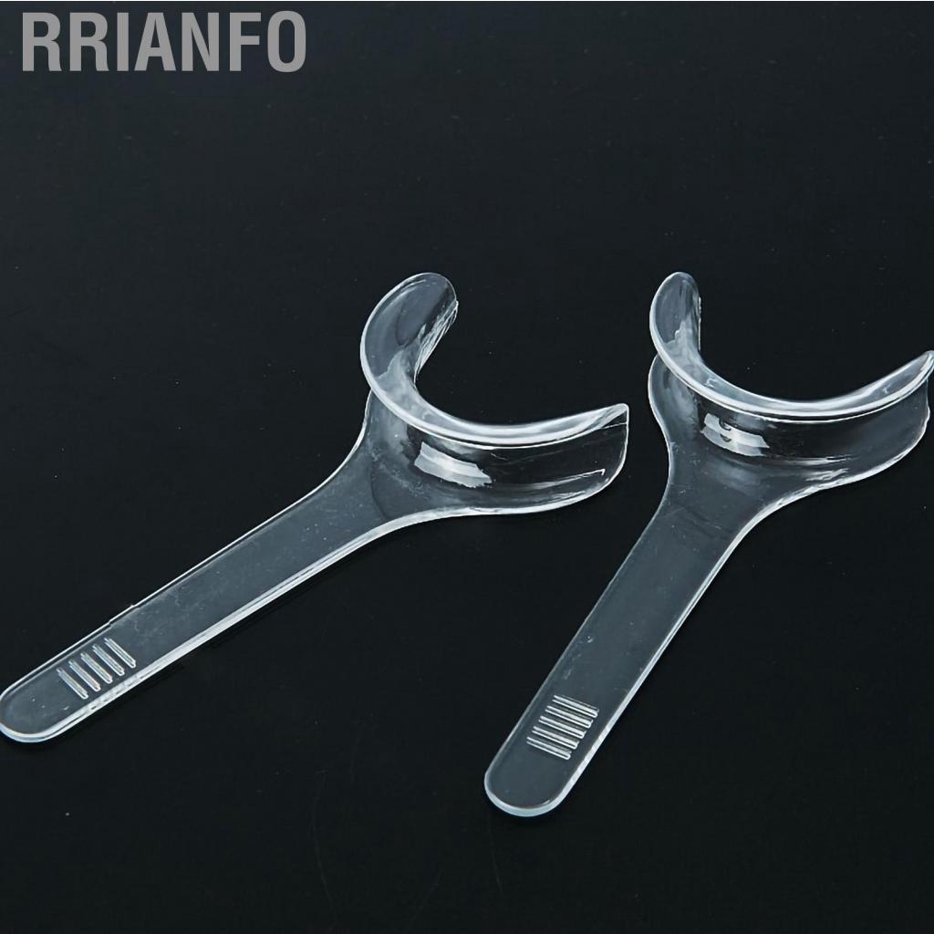 Rrianfo Dental  Lip Retractor Transparent Plastic Intraoral Cheek Mouth Opener