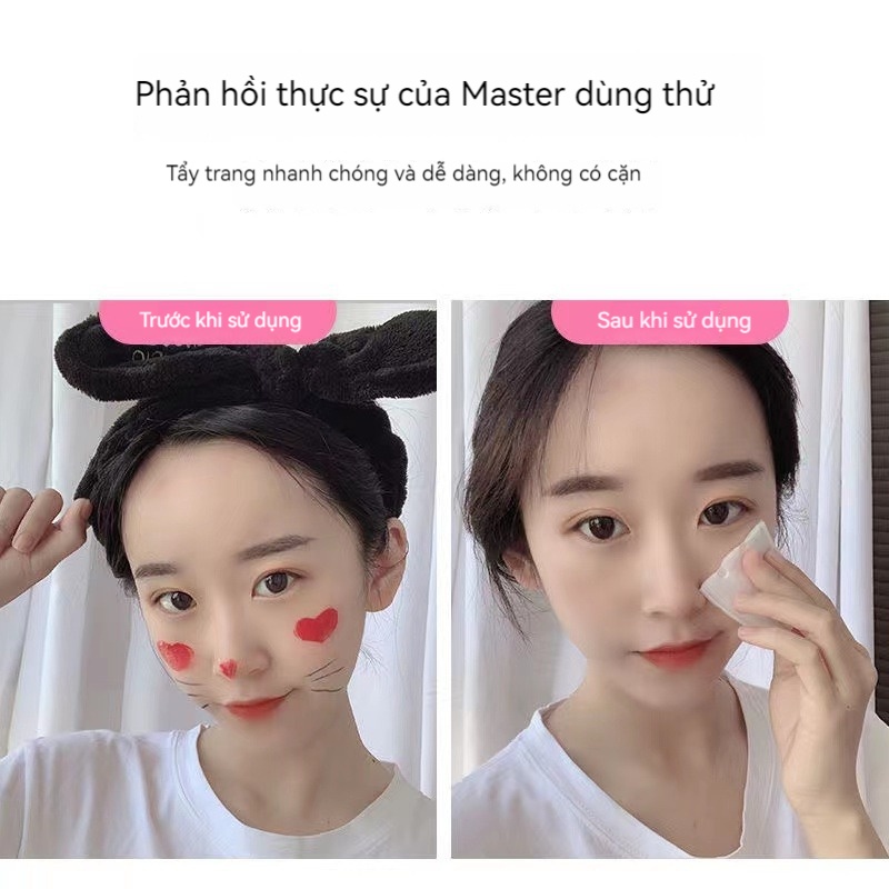 Tẩy Trang Nắp Nhún Maycreate 300ml Hàng Nội Địa Trung/Nước Tẩy Trang Axit Amin Dịu Nhẹ Làm Sạch Da Mặt Mắt Môi Cho Nam Nữ