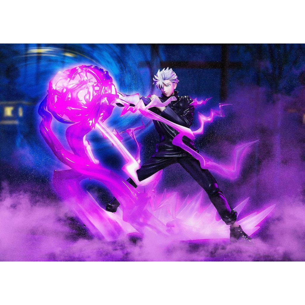 Mô hình nhân vật Gojo Satoru Jujutsu Kaisen Chính Hãng Bandai tặng kèm ô tô