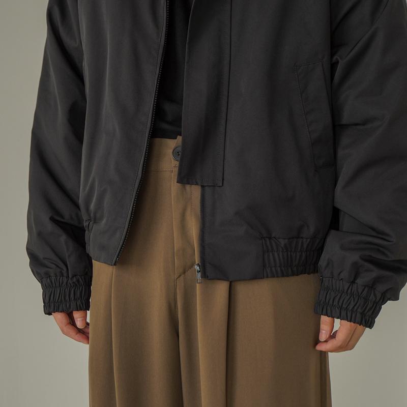 Áo Khoác bomber Màu Trơn Phong Cách harajuku Thời Trang Xuân Thu Cho Nam