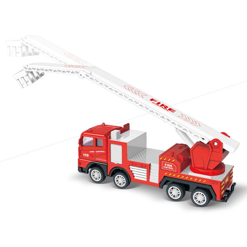 Inertia Mô Hình Xe Cứu Hỏa Đồ Chơi Cho Bé