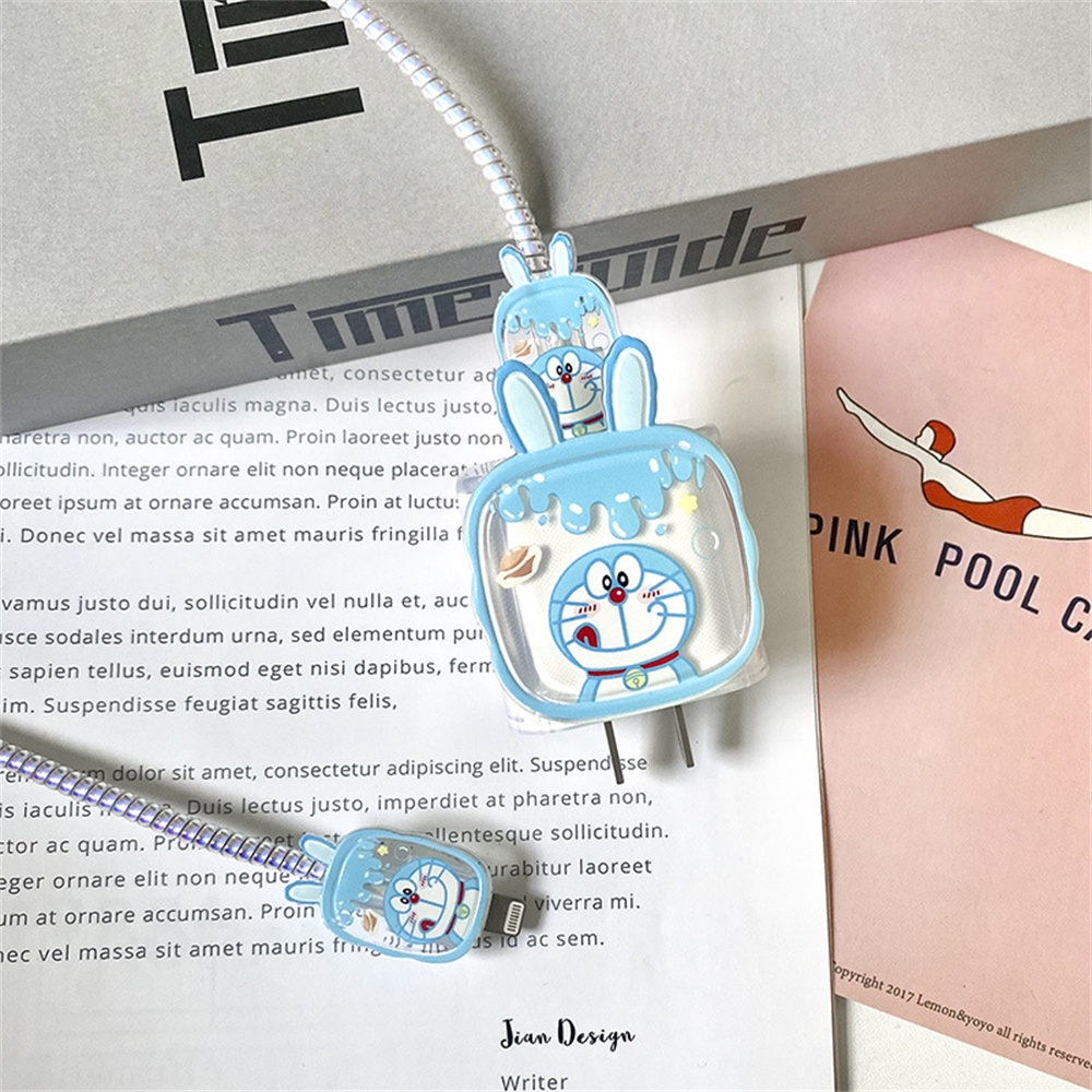 Hoạt Hình Phụ Kiện Bảo Vệ Dây Cáp Sạc usb Hình melodycinnamorollhellokitty Đáng Yêu