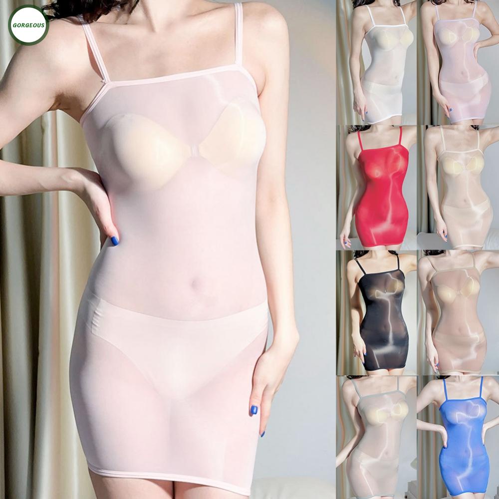 New Coming~Stunning Glossy Anti Hook Coverall Lingerie Tights Redefine Your Style#Home Essentialses