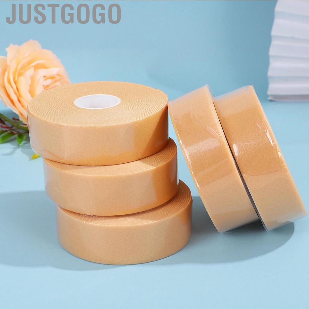 Justgogo Cuộn băng gót chân ngăn ngừa mài mòn Chăm sóc bàn chân bằng bọt linh hoạt có thể cắt được dành cho nam giới
