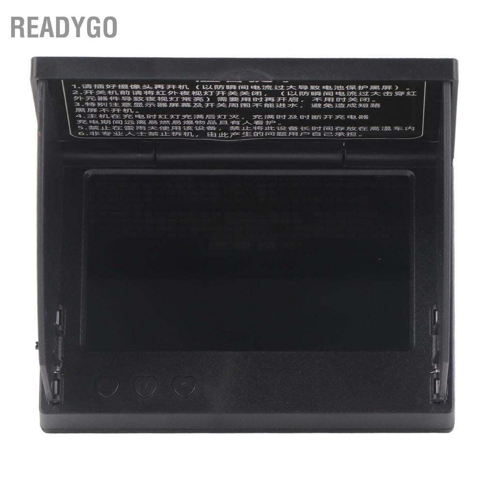 ReadyGo Camera câu cá dưới nước 4.3in TN HD Máy dò chống IP68 với 12 đèn nhìn đêm để 100‑240V