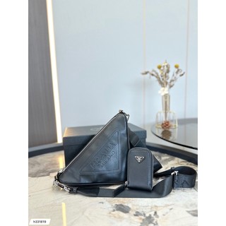 PRADA messenger bag ins small bag casual all-matChanlel women's elegant backpack simple pu crossbody shoulder bag upscale