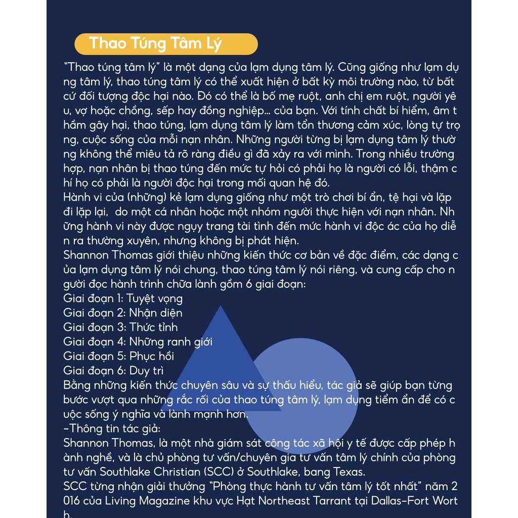 Sách Hay - Thao túng tâm lý - Shannon Thomas