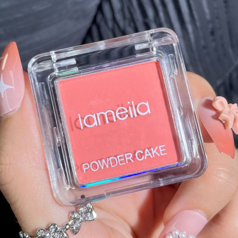 Kasys Phấn Má Hồng Đơn Sắc Màu nude Nguyên Chất Làm Sáng Da Lâu Trôi Tự Nhiên