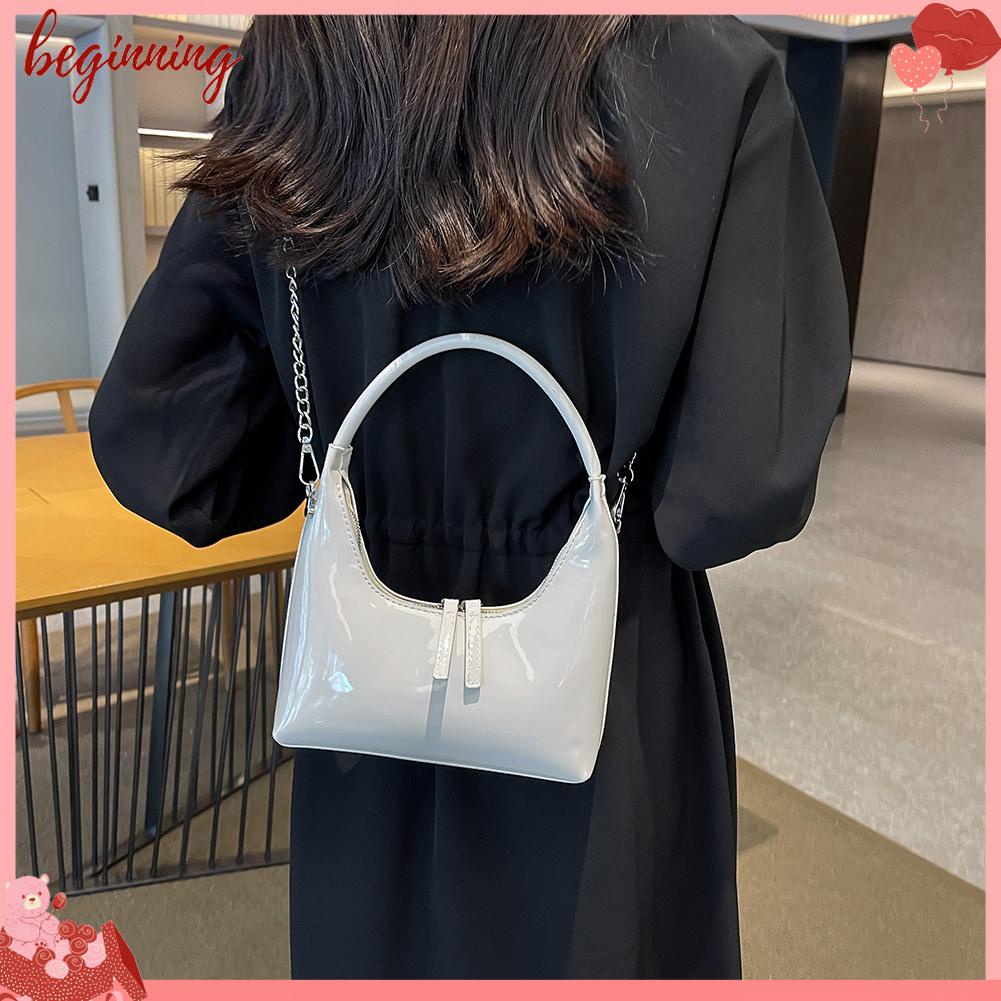 ✿ Phụ Kiện Chuyên Dụng Dành Cho Xe Hơi ✿ Túi Đeo Chéo Vai Bằng Da Có Khóa Kéo Thời Trang Sành Điệu Cho Nữ