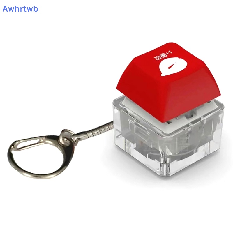 Awhrtwb merit + 1 Móc Khóa Đèn led muyu deion Nút Bàn Phím Cơ Giảm Căng Thẳng Mới