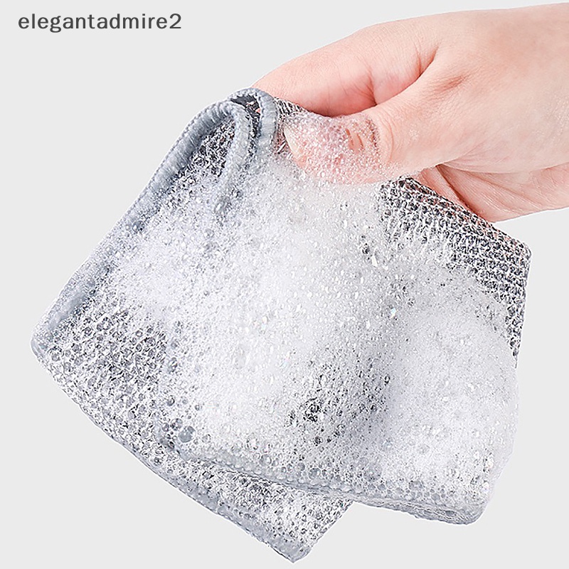 1 Miếng Chà Nồi Dây Thép Hai Mặt Có Thể Tái Sử Dụng