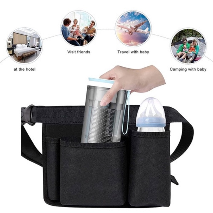 Set Cọ Rửa Bình Sữa 6 Trong 1 Bằng Silicon Đa Năng Có Giác Hút Tiện Dụng Mang Theo Du Lịch