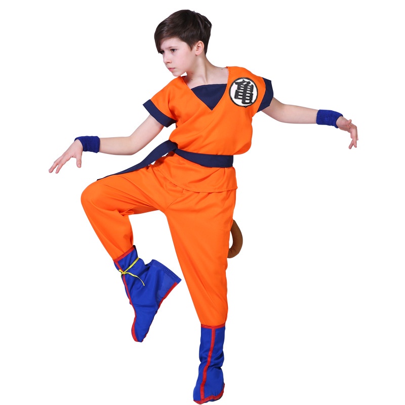 Suge Bộ Đồ Hóa Trang Nhân Vật son goku Trong dragon ball Cho Bé