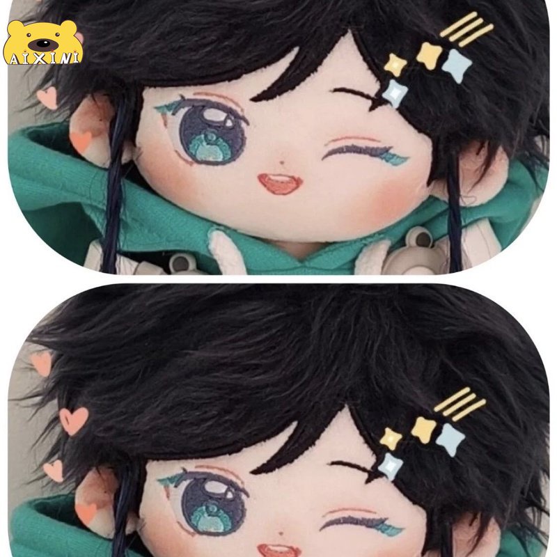 AIXINI Búp Bê Nhồi Bông Mềm Mại Hình Nhân Vật Game Genshin Va Chạm Xiao Venti Arataki Itto