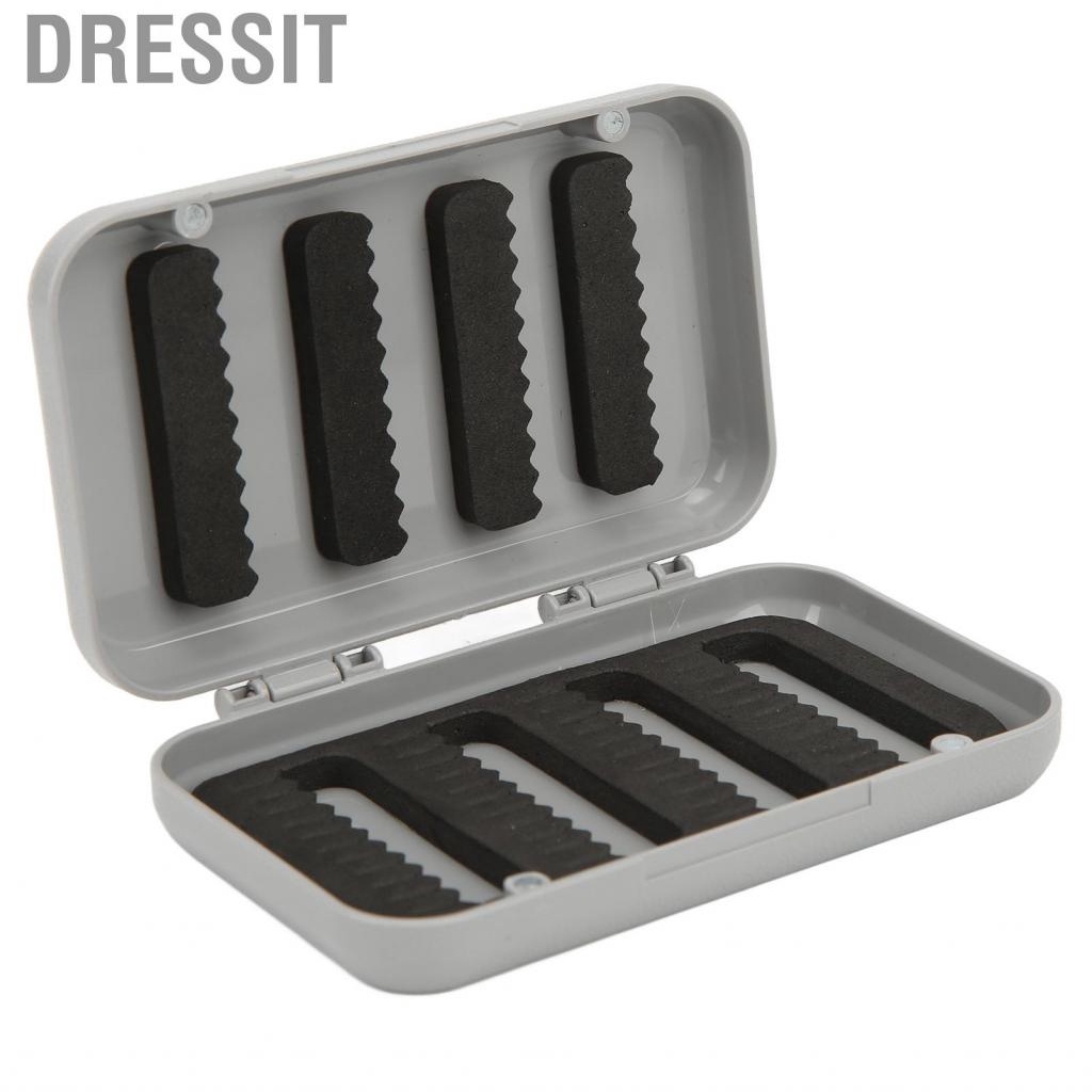 Dressit Fly Fishing Lure Box Double Sided ABS for Lake