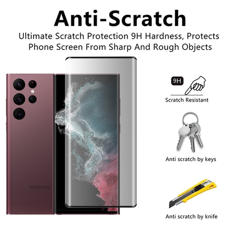 Set 3 Kính Cường Lực Bảo Vệ Màn Hình Điện Thoại samsung galaxy s23 s22 s21 s20 ultra plus 5g samsung s22ultra s23ultra