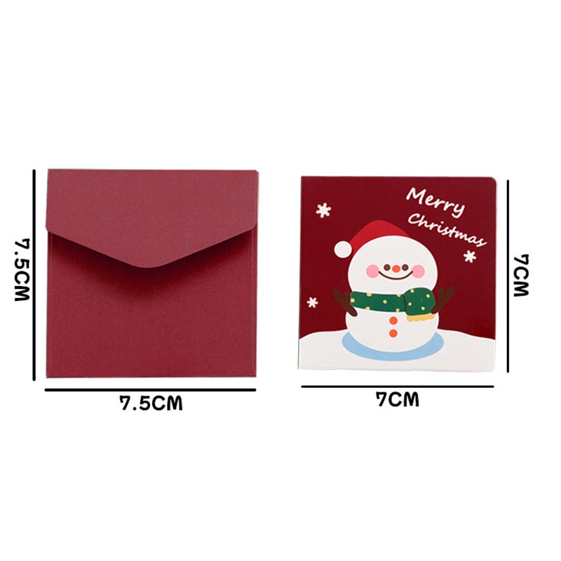 Thiệp Chúc Mừng Giáng Sinh Xinh Xắn Sáng Tạo Thẻ