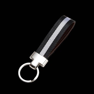 First Layer Cowhide Car Key Ring Leather Charm High-Grade Key Chain Ring Ring Creative Personality Men and Women Leather Sling F1aw