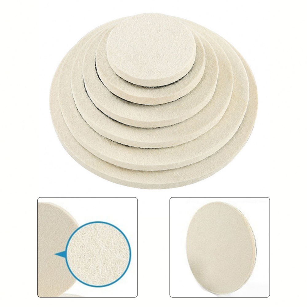 Miếng Đệm Nỉ Đánh Bóng Bánh Xe Mới Dành Cho Máy Đánh Bóng