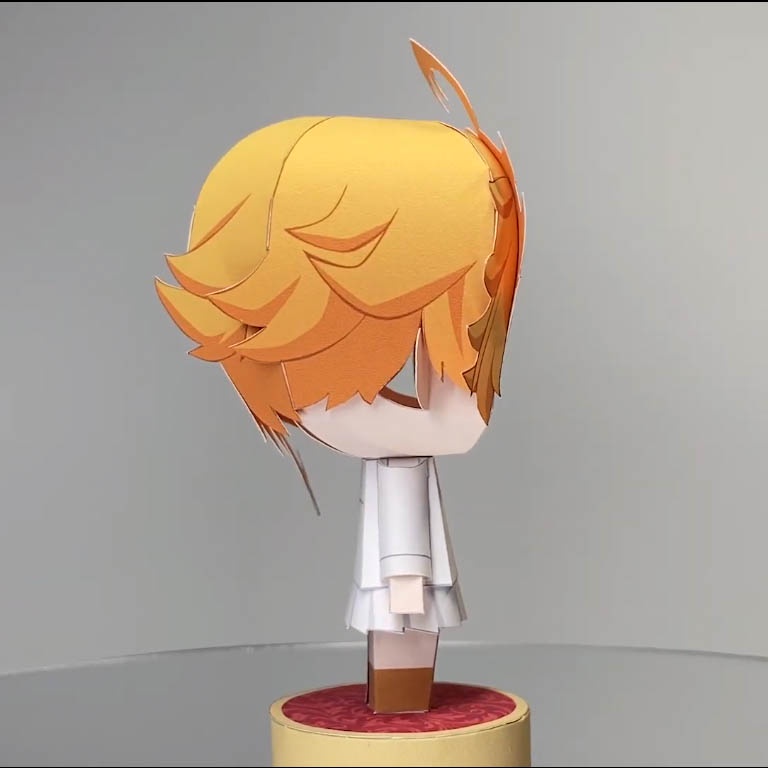Mô hình giấy anime chibi Emma