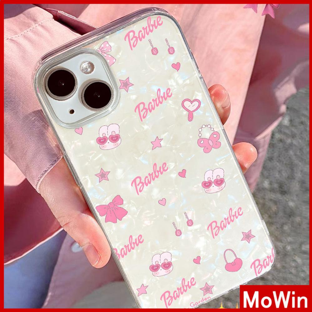 Ốp lưng iPhone 15 Pro Max Ốp Lưng Trong Suốt Họa Tiết Vỏ Bìa Cứng TPU Chống Sốc Mềm Thỏ Thỏ Nơ Màu Hồng Tương Thích Với iPhone 14 Pro Max 13 Pro Max 12 11 XR XS 7Plus 8Plus
