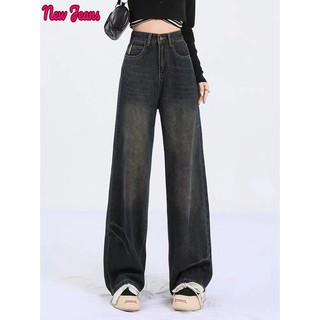 Prowow quần ống rộng quần jean nữ Stylish Dễ thương Xu hướng INS WNK23A12S8 44Z231031