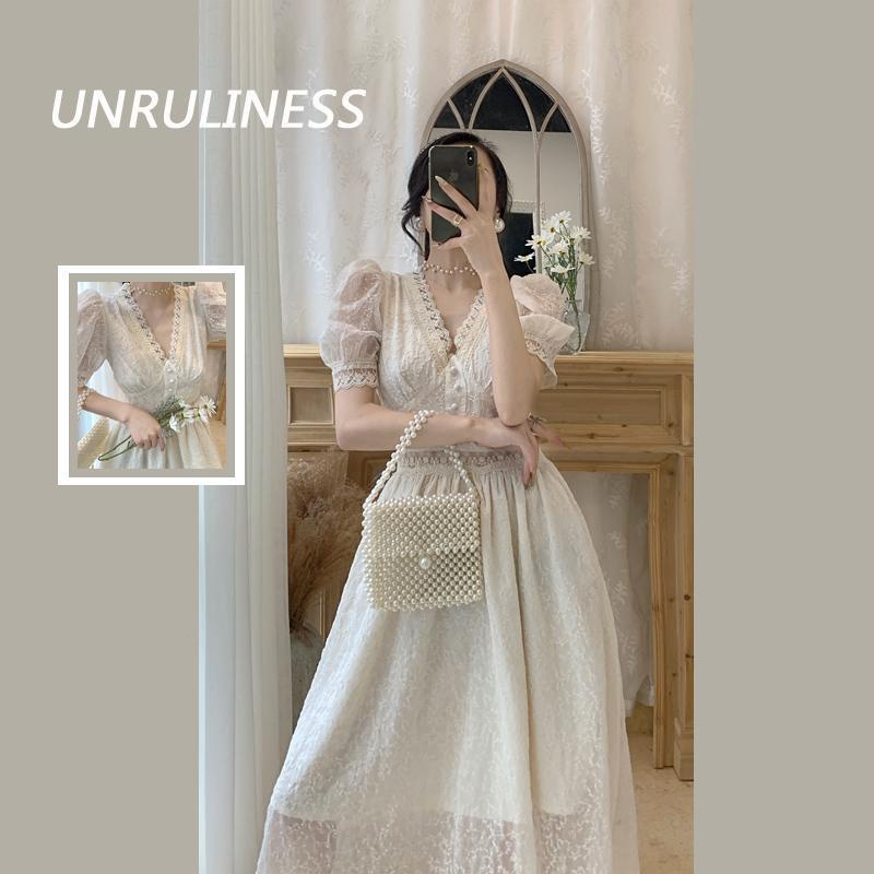 Đầm Ren Trắng Thiết Kế Ngọt Ngào Nữ Tính