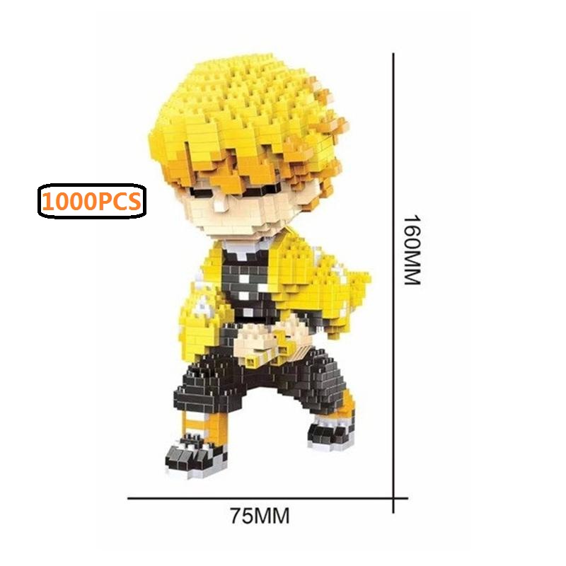 Hoạt Hình Bộ Đồ Chơi Mô Hình Nhân Vật demon slayer diy