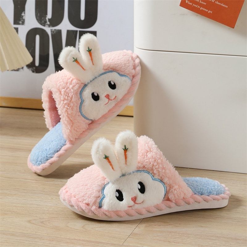 🐾Dép cotton Hình Hoạt Hình Dễ Thương Cho Nam Nữ