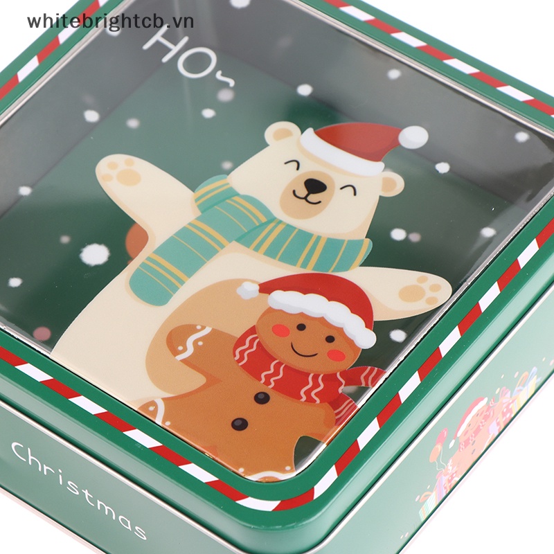 / / Cny Trang Trí / / 1 Hộp Thiếc mini Đựng Kẹo Giáng Sinh / Trang Sức / Bánh Quy / Quà Tặng Tại Nhà