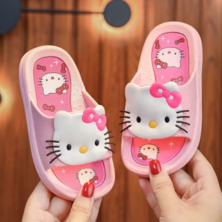 [12 giờ vận chuyển] Dép trẻ em bé gái Giày dễ thương Bồn tắm dễ thương Dép đi trong nhà chống trượt ngoài trời dành cho cha mẹ @ -