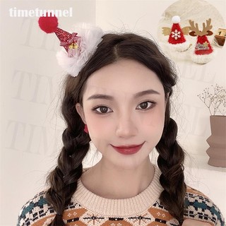 Kẹp tóc hình chiếc mũ ông già noel dễ thương xinh xắn