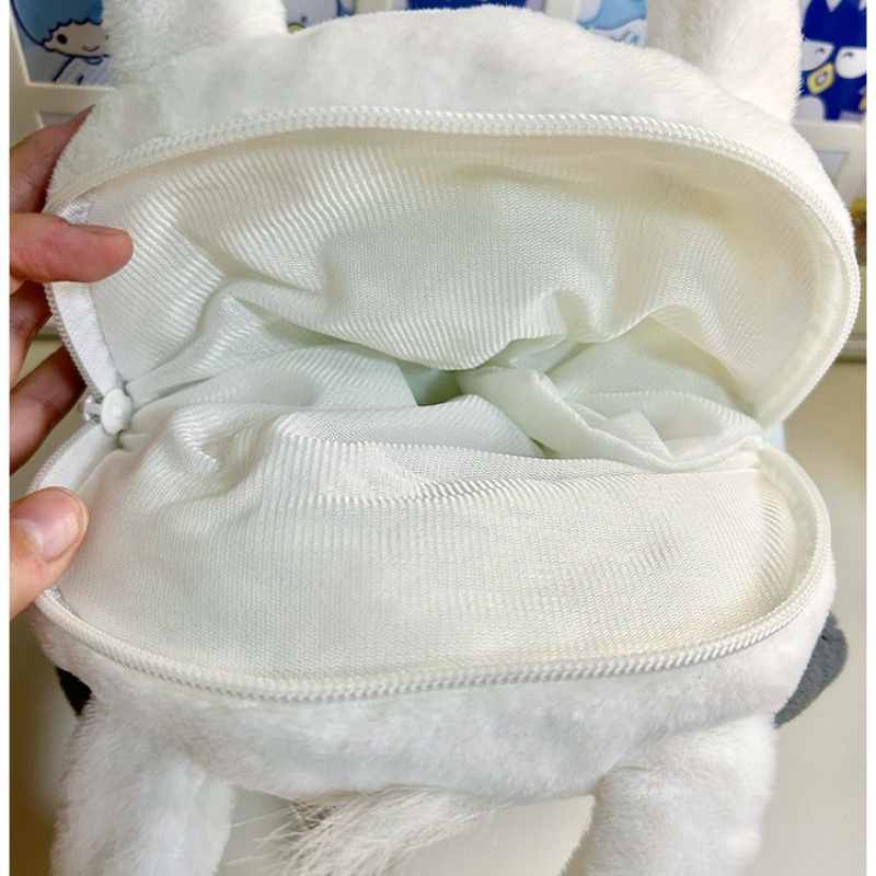 Túi Xách Lông Nhung Kiểu Hoạt Hình Nhật Bản Dễ Thương Cho Nữ