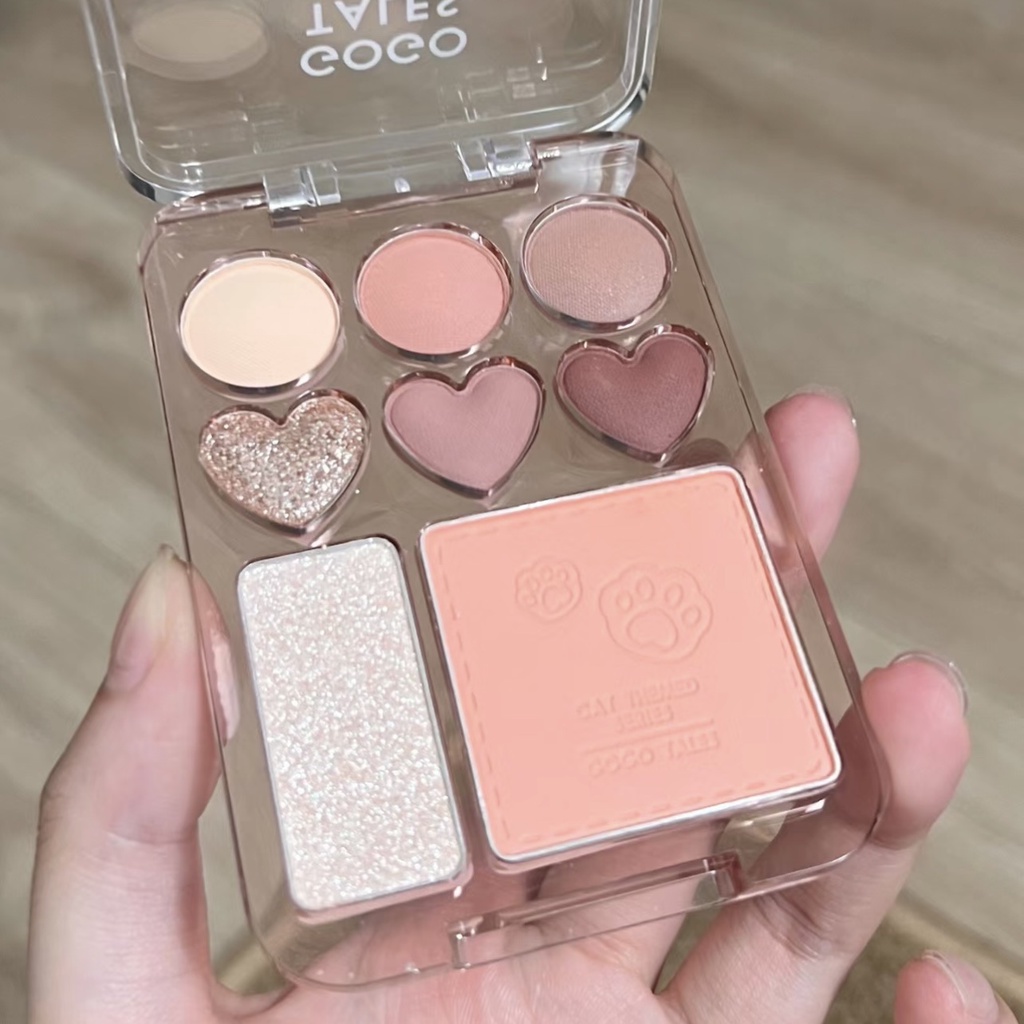 Bảng mắt má highlight đa năng GOGO TALES Stick Sweet Heart GT609