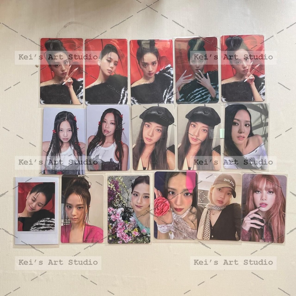 [CARD OFF] REST CARD BLACKPINK: Jisoo, Lisa, Rosé, Jennie,... Card R ôm má, R nằm, R cận