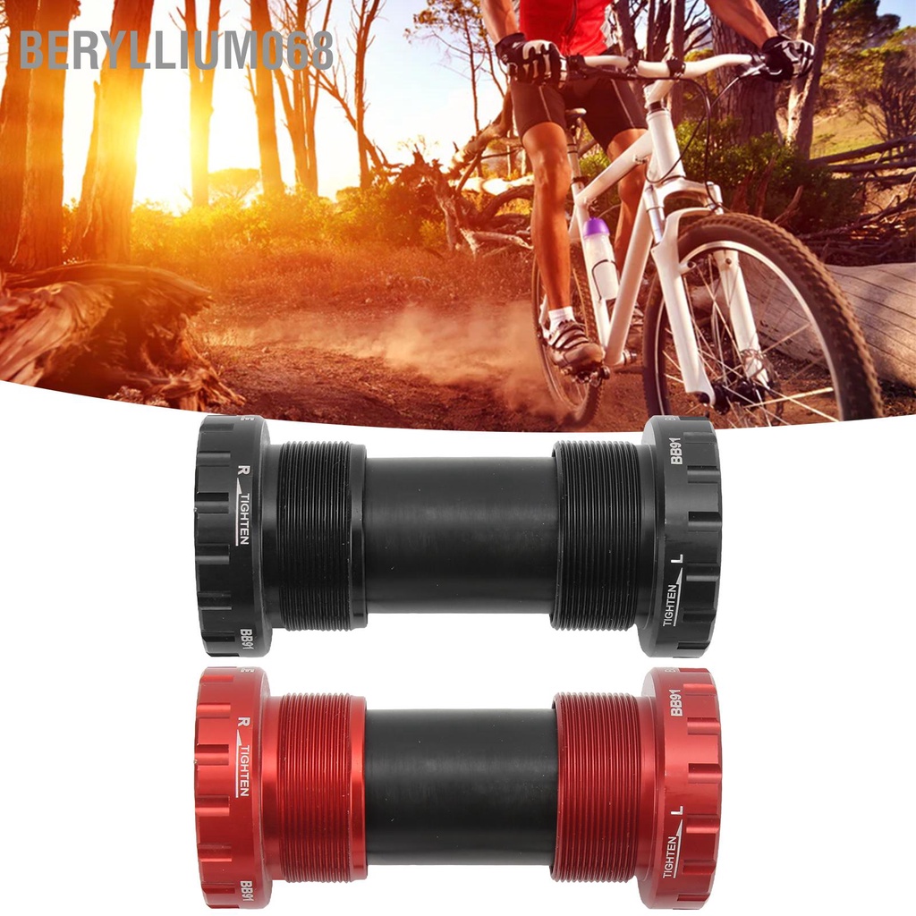 Beryllium068 Xe Đạp Dưới Chân Đế BB91 Tích Hợp Rỗng Crankset Vít Ở Với