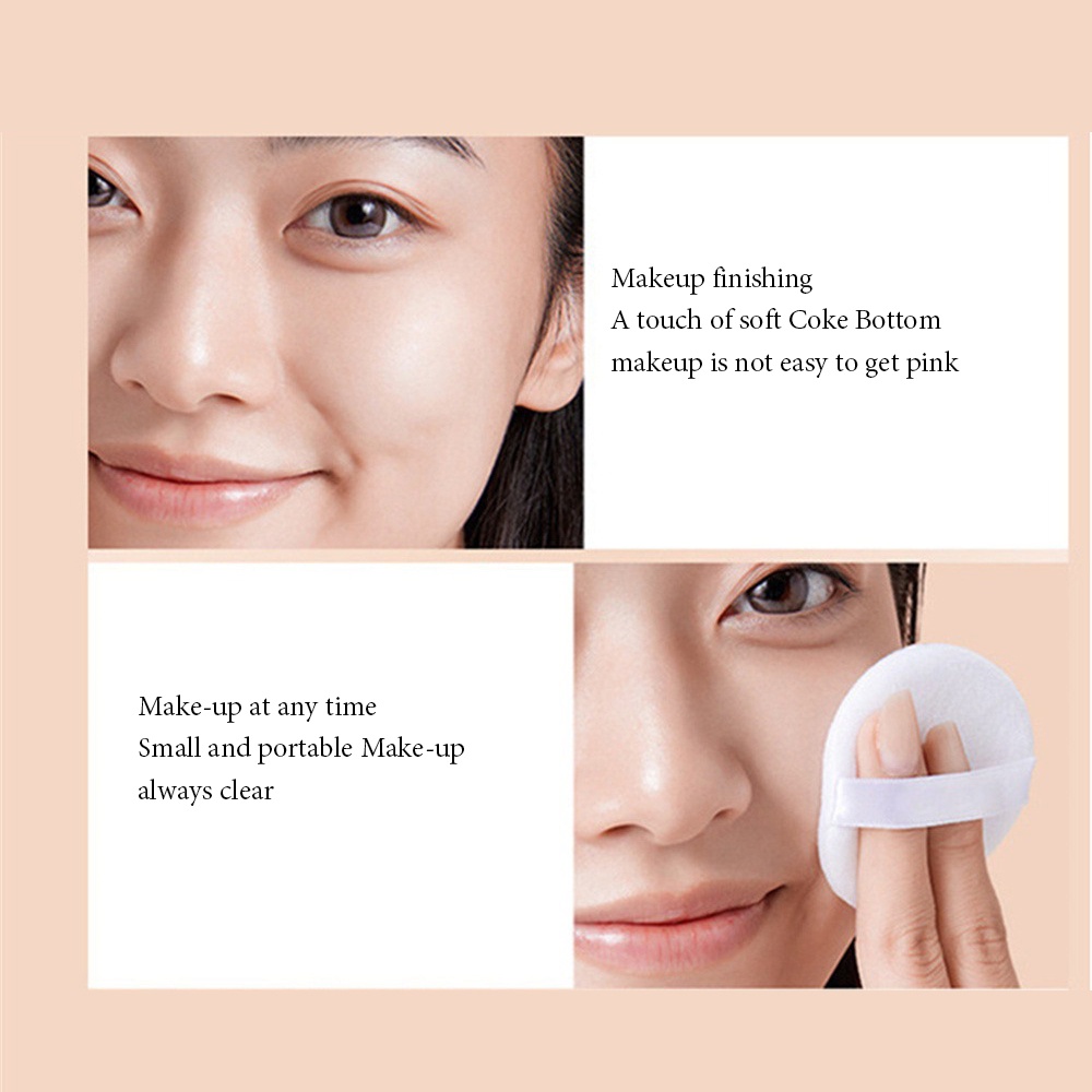 SVMY 3 Màu Kiểm Soát Dầu Matte Loose Powder Không Thấm Nước Lâu Trôi Che Phủ Toàn Diện Khuôn Mặt Phấn Thiết Lập Nhỏ Gọn Với Puff, IT IS GIRL LOVE MAKE-UP