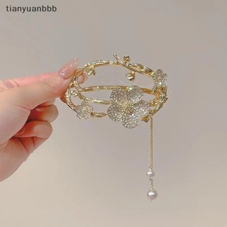 Kẹp Tóc Hình Nơ Đính Ngọc Trai
