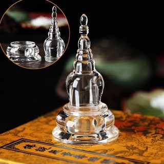 Trong Suốt Tượng Phật Bằng Nhựa acrylic Trang Trí