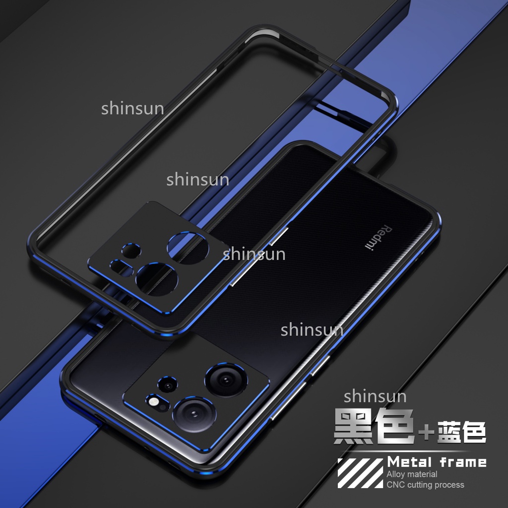 Ốp Điện Thoại Viền Kim Loại Cho xiaomi mi 14 13 12 13t 12t pro poco f5 f4 f3 pro redmi k60 k50 k40 ultra