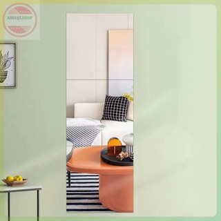 Gương Không Vỡ Treo Tường toàn thân gưing di động Dán Tủ Quần Áo ,Gương soi toàn thân (Chống Vỡ) 20*20cm -AMAYLSHOP