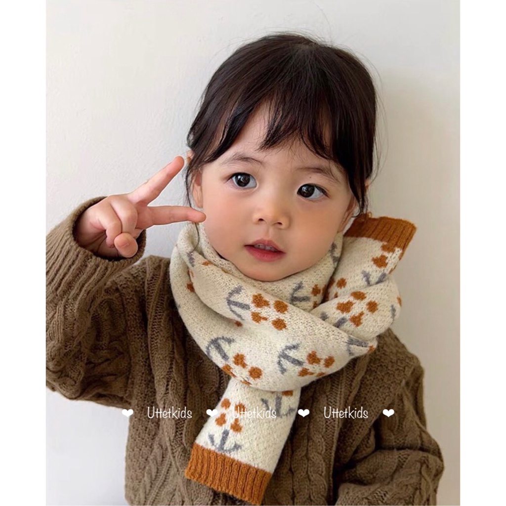 KHĂN QUÀN CỔ PHONG CÁCH HÀN QUỐC CHO BÉ GÁI VÀ BÉ TRAI RẤT ĐẸP